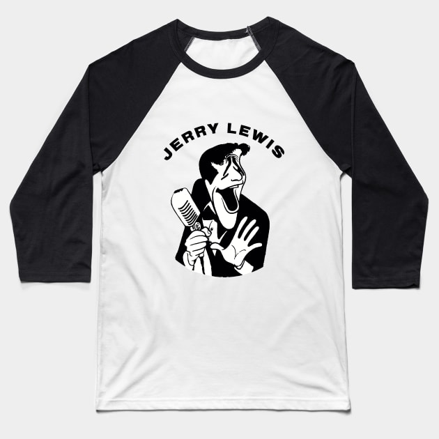 Jerry Lewis | Joseph Levitch | Telethon | Teleton Baseball T-Shirt by japonesvoador